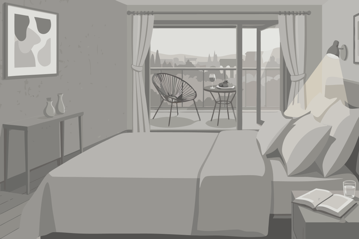 Appartement met 2 Kamers
